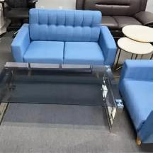 BRAND NEW 2 PC SET LOVE SEAT AND SIDE CHAIR  IDEAL FOR CONDOS. - Photo 5