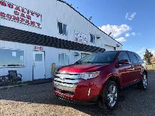 2014 Ford Edge Limited- WARRANTY INC, LEATHER, ROOF, NAV, HEATED