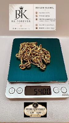 10K yellow Gold  Chain  # R 56 - Photo 5