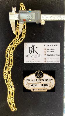 10K yellow Gold  Chain  # R 56 - Photo 7