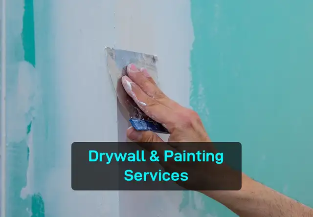 Interior Drywall & Wall Finishing Work
