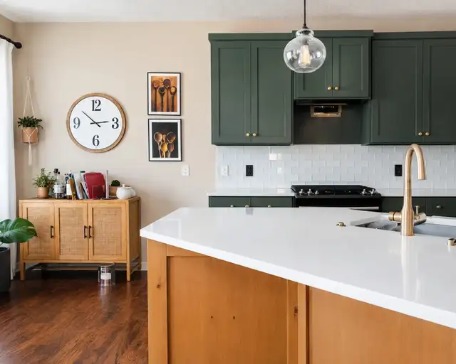 Kitchen Cabinet Installation & Refinishing