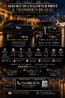 Luxury private chauffeur service