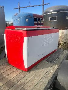 double Chest coke machine for sale