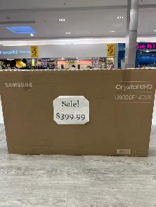 Massive Sale! Samsung Crystal UHD U8000F - 43"!