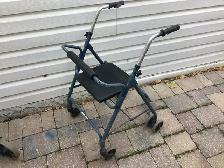 walker with brakes