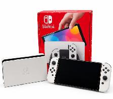 Nintendo Switch OLED Model 64GB White Joy-Con Console $329 - Photo 2