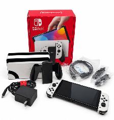 Nintendo Switch OLED Model 64GB White Joy-Con Console $329 - Photo 4