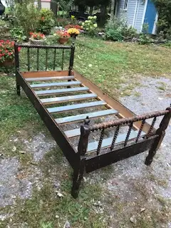 Antique Spool Bed