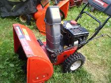 Yard Machines  24inch 208cc gas Snowblower 2 Stage - Photo 4