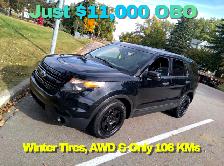 2015 Explorer AWD/ Mint & Only 108KMs ⭐Just $11K OBO⭐