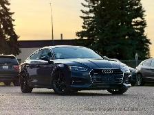 2018 Audi A5 Sportback Technik-ONE OWNER-CERTIFIED!