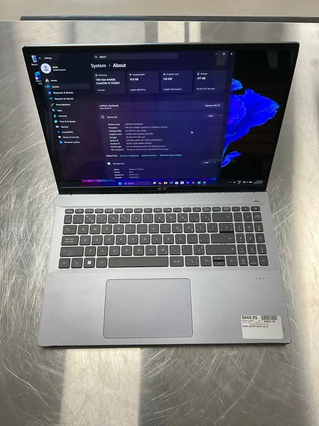 ACER SWIFT GO 16