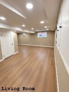 Newly Renovated 2-Bedroom Basement for Rent – Separate Entrance