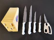 5-Piece Stainless Steel Kitchen Knife Set - Photo 3