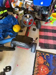 patio furniture kids toys out door grass removal - Photo 3