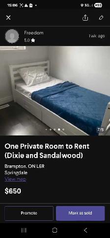One Furnished Room to Rent in Brampton - Photo 7