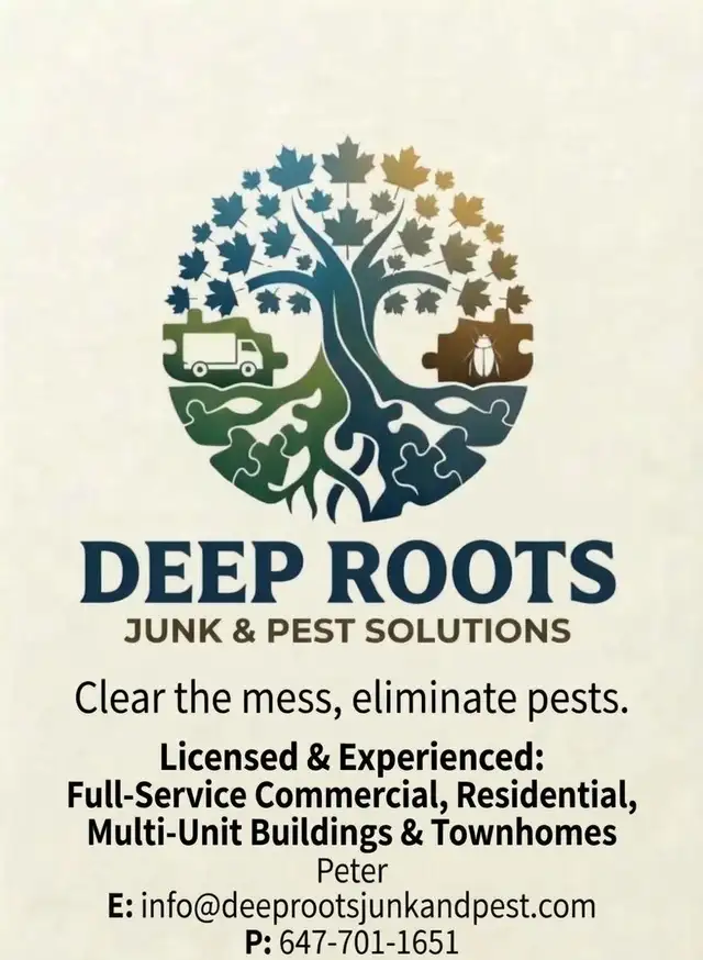 JUNK REMOVAL AND PEST CONTROL SERVICES