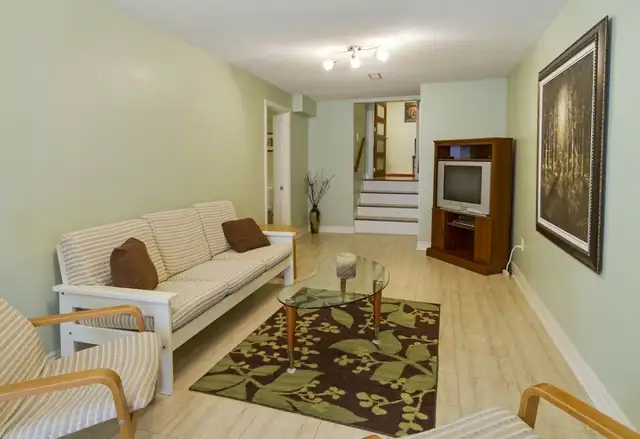 Upgraded 1 Bedroom Walkout Basement Apt at Don Mills & McNicoll