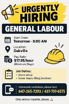 GENERAL LABOUR HIRING