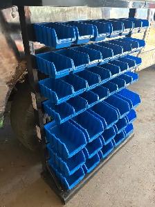 Mastercraft 47 Bin Storage Rack$75