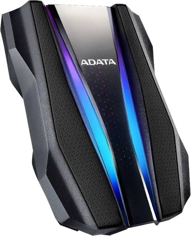 NEW ADATA HD770G 2TB RGB External Hard Drive – Black – $415.99