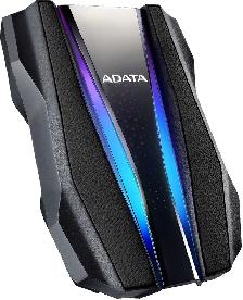 NEW ADATA HD770G 2TB RGB External Hard Drive – Black – $415.99