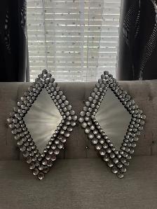 Wall decoration set of 2