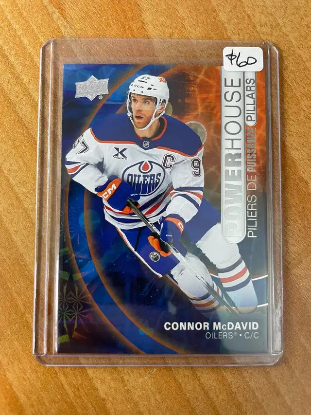 2026-27 UD Tim Hortons Powerhouse Pillars #PO1 Connor McDavid