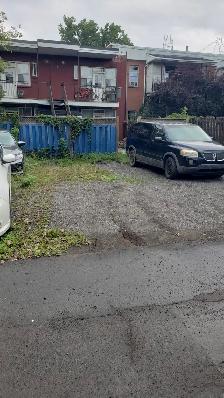 Out door parking and car storage