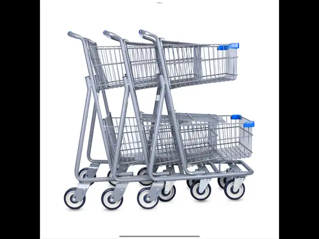 Panier d’épicerie et chariot de manutention