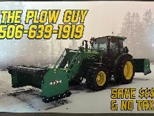 The plow guy.  Quispamsis   Snow Removal