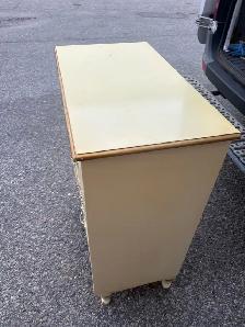 Free delivery used Vintage french provincial Cream  Dresser - Photo 10