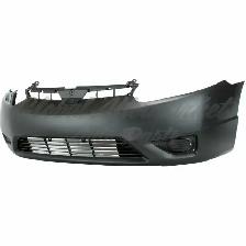 Honda Civic Coupe 2006-2008 Bumper Front Primed - Photo 2