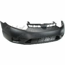 Honda Civic Coupe 2006-2008 Bumper Front Primed - Photo 3