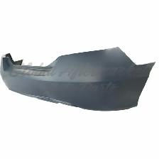 Honda Civic Coupe 2006-2011 Bumper Rear Primed - Photo 2