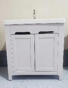 Bathroom vanity with sink
