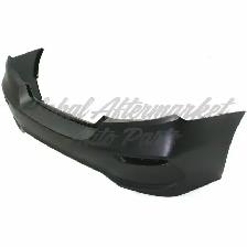 Honda Civic Coupe 2014-2015 Bumper Rear Primed - Photo 2