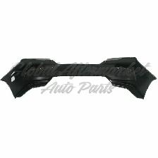Honda Civic Coupe 2014-2015 Bumper Rear Primed - Photo 4