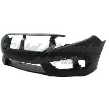 Honda Civic Coupe 2016-2018 Bumper Front Primed Exclude Si Model - Photo 3