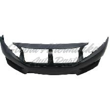 Honda Civic Coupe 2016-2018 Bumper Front Primed Exclude Si Model - Photo 4