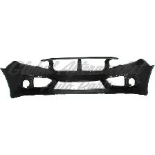 Honda Civic Coupe 2016-2018 Bumper Front Primed Exclude Si Model - Photo 5