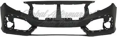 Honda Civic Coupe 2019-2021 Bumper Front Primed Usa/Canada