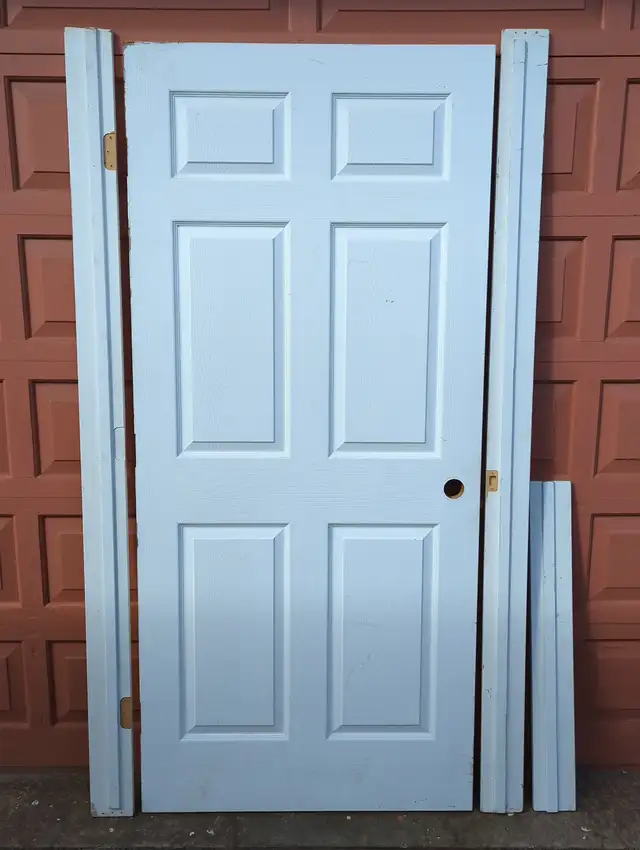 36' Interior 6 Panel Hollow Core Door with Jambs