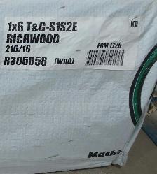 1x6 Western Red Cedar CHEAP Tongue & Groove STK