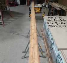 1x6 Western Red Cedar CHEAP Tongue & Groove STK - Photo 2