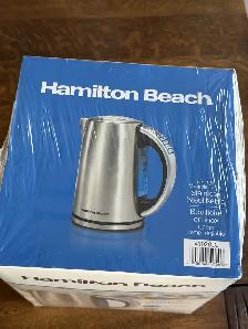 Hamilton Beach Variable Temperature Electric Kettle, 1.7 L – NEW - Photo 4