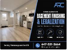 Basement Finishing and Legalization in Mississauga, Arena Baseme