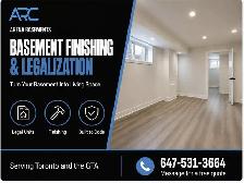 Basement Apartments and Finishing in Toronto, Arena Basements