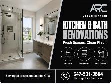 Mississauga Kitchen and Bath Remodeling, Arena Kitchen & Bath